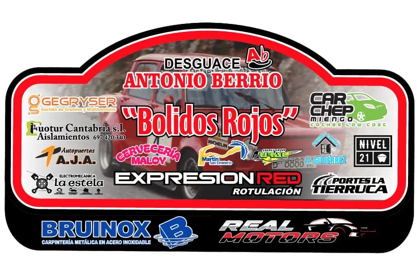 VIII Clásica de Coches Clásicos Bólidos Rojos Gegryser