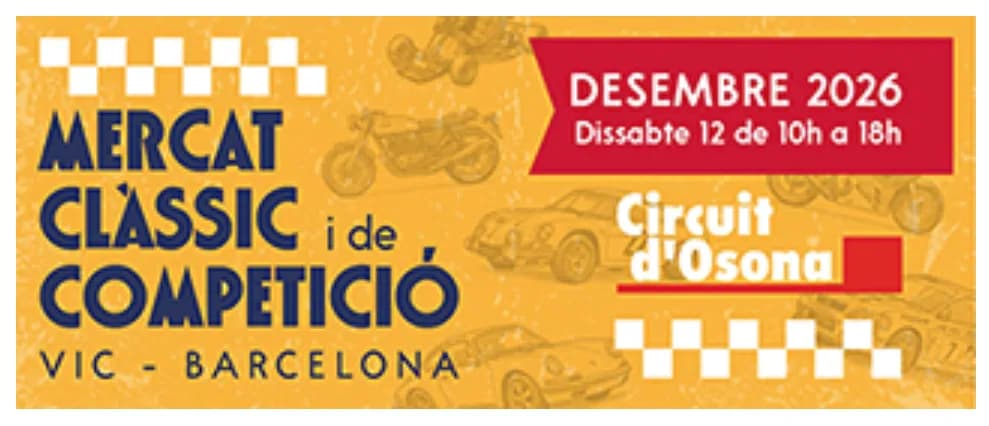 Mercado Clásico y de Competición en el Circuit d'Osona