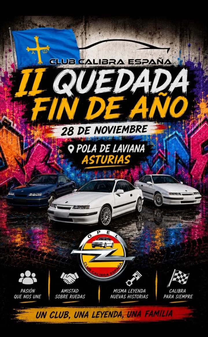 Despedida Año Club Calibra España en Pola de Laviana