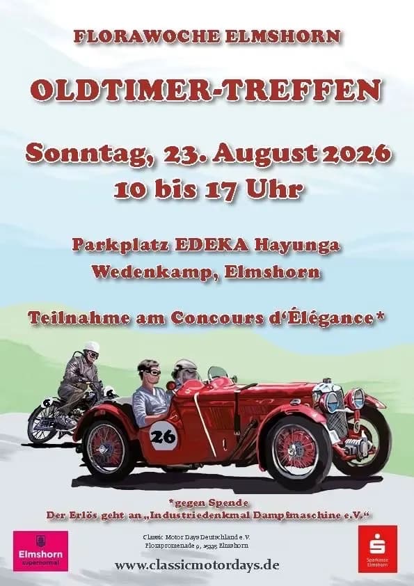 Florawoche Elmshorn Oldtimer-Treffen 2026
