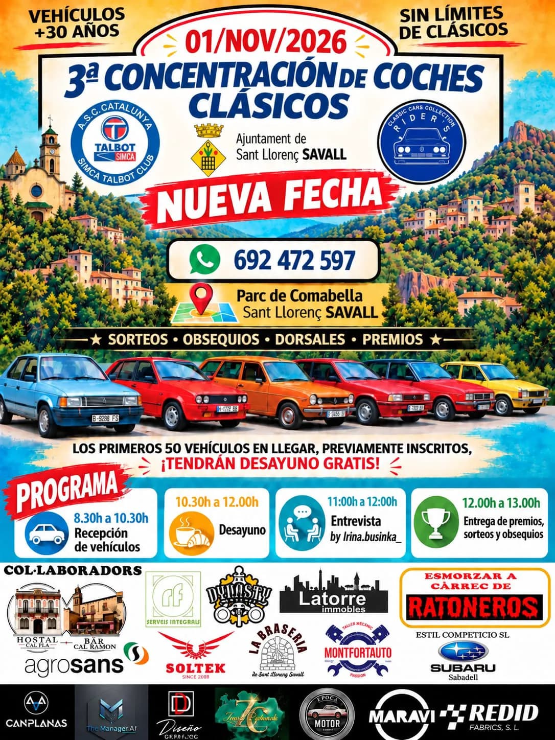 3 Concentración clásicos en Sant Llorenç Savall