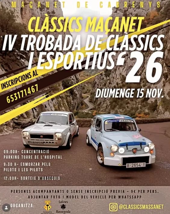 IV Trobada de Classics i Esportius Classics Maçanet