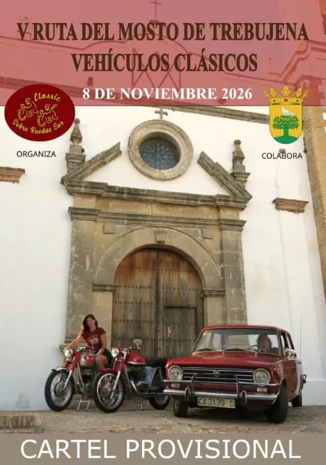 V Ruta del Mosto Trebujena Vehículos Clásicos