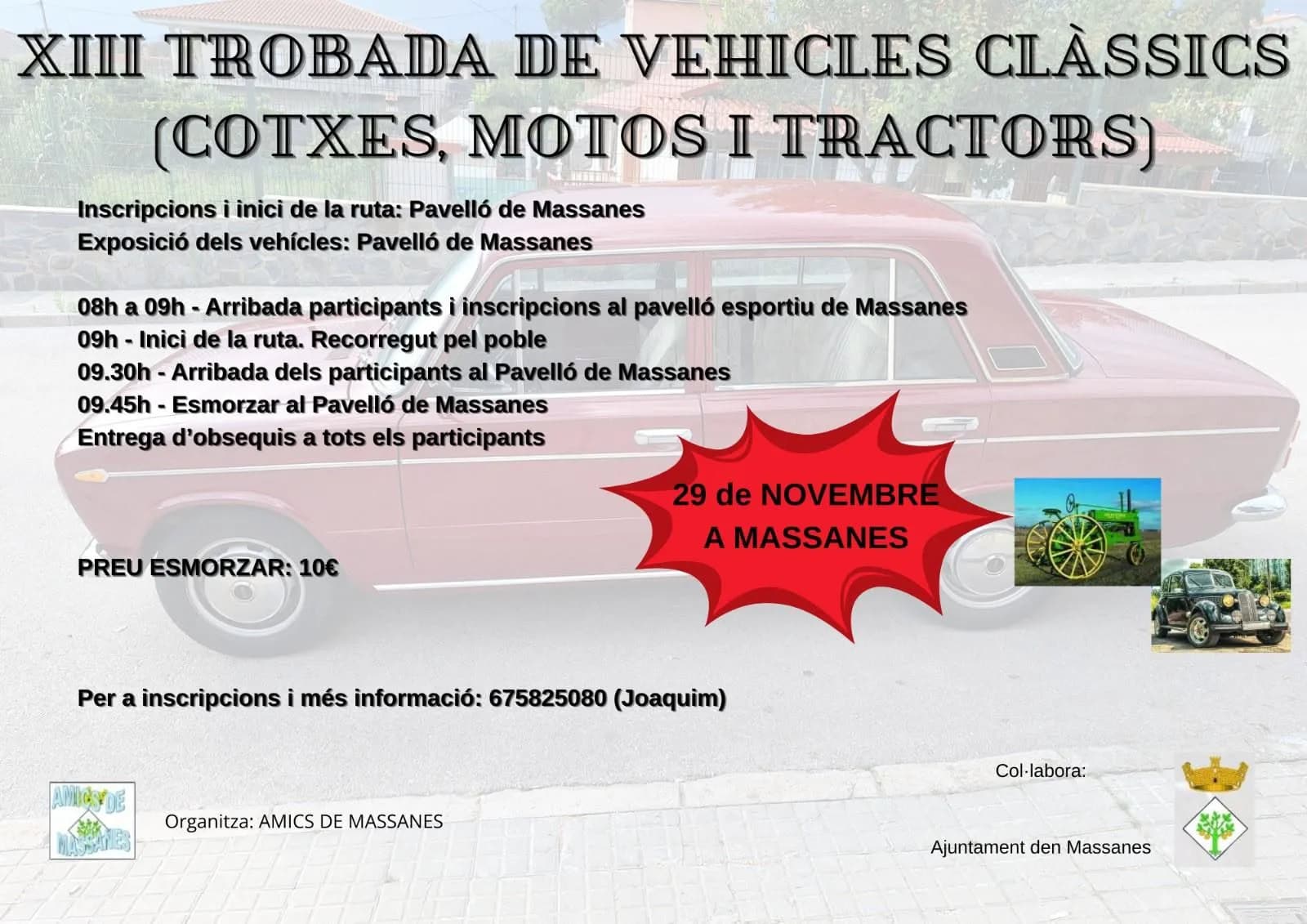 XIII Trobada de Vehicles Clàssics Massanes