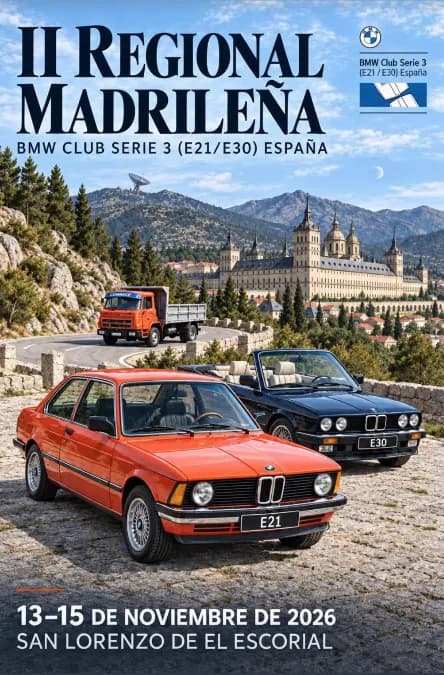 II Regional Madrileña BMW Club serie 3 (E21/E30)