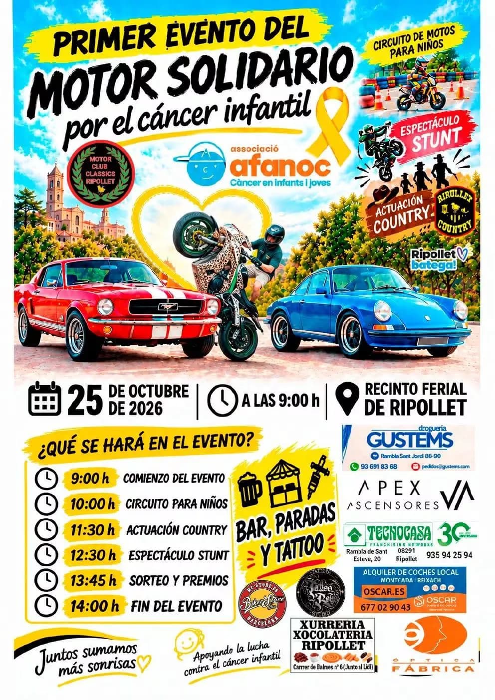 PRIMER EVENTO DEL MOTOR SOLIDARIO