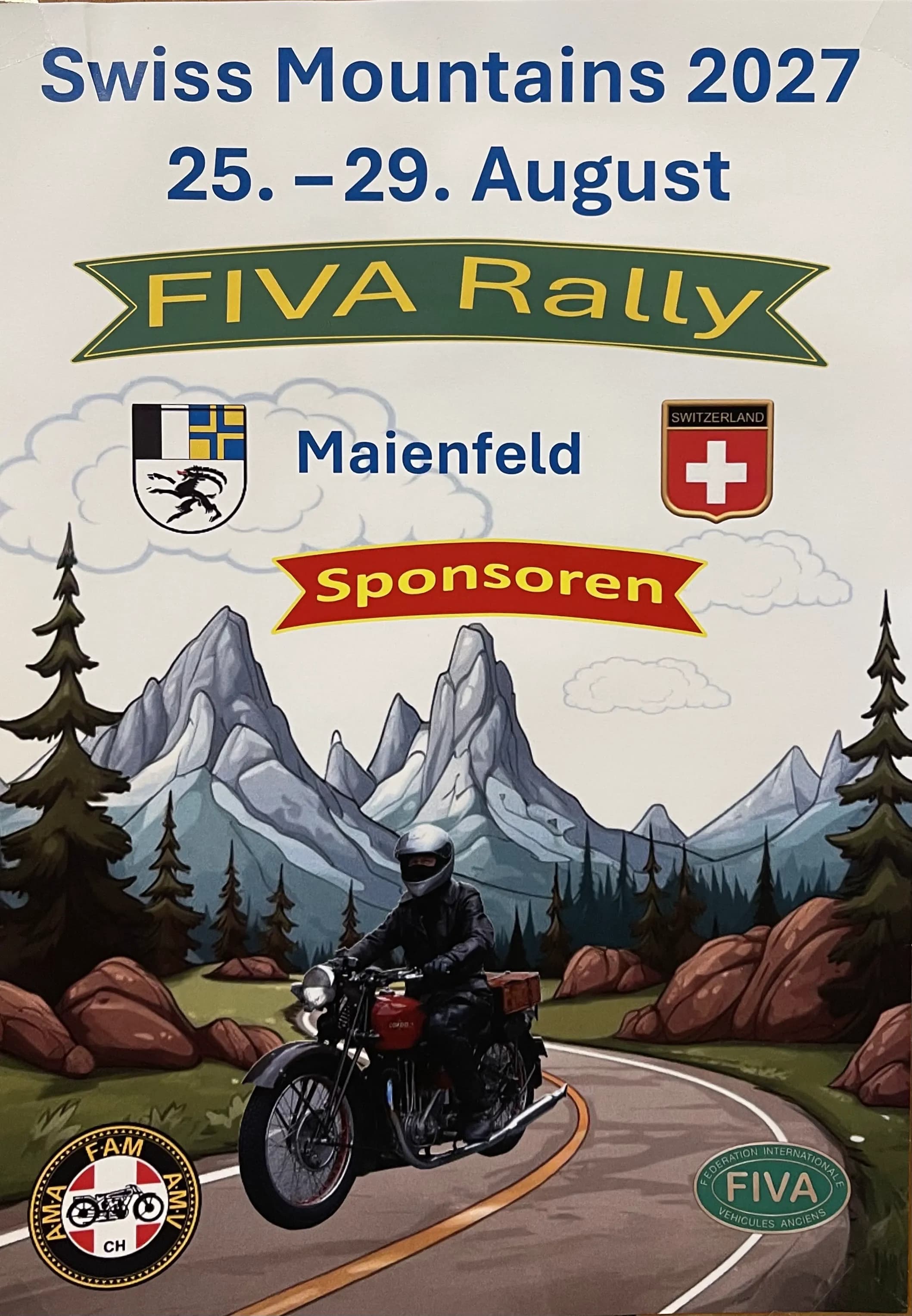 Swiss Mountains 2027 FIVA Rally