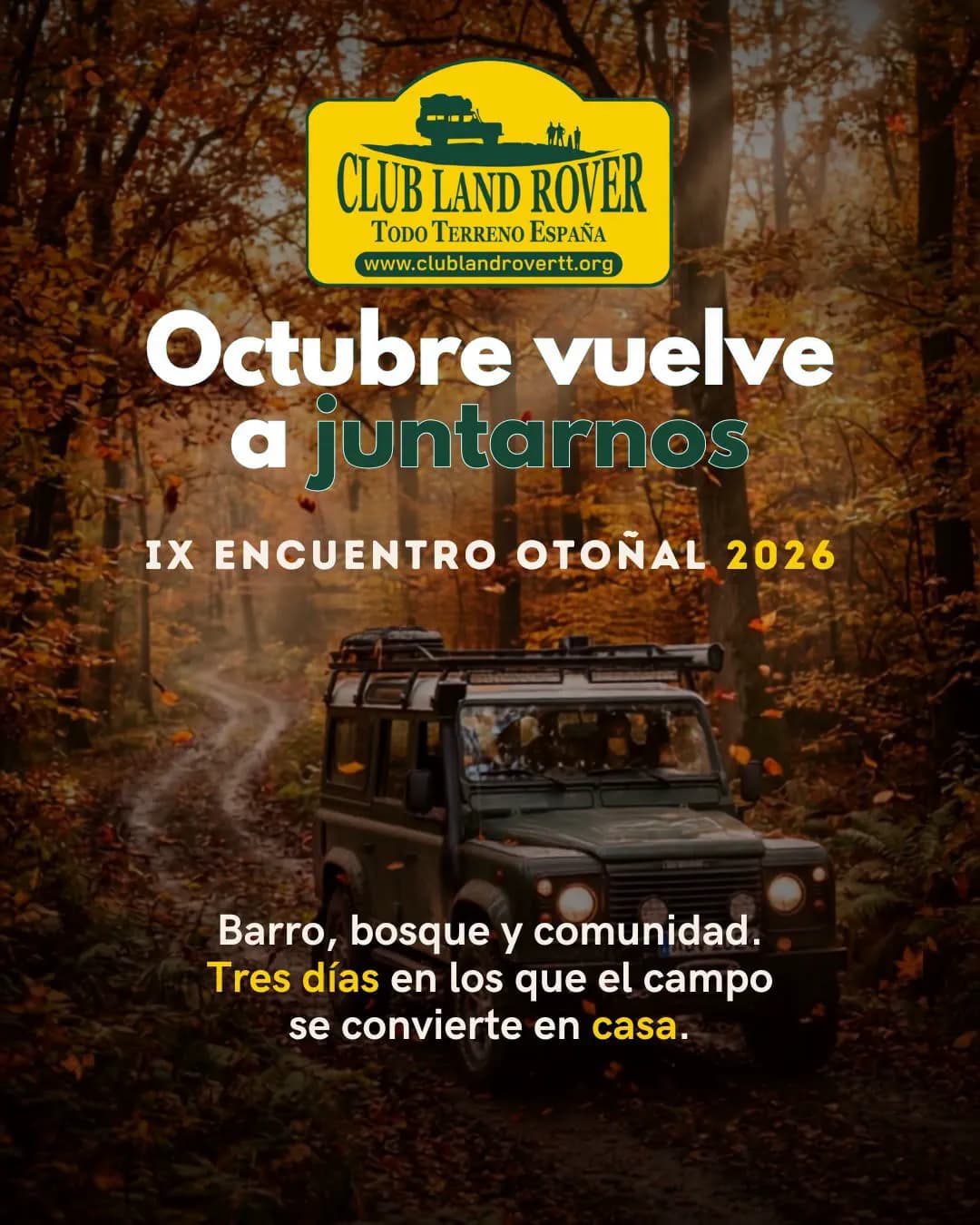 IX Encuentro Otoñal Club Land Rover Todo Terreno de España