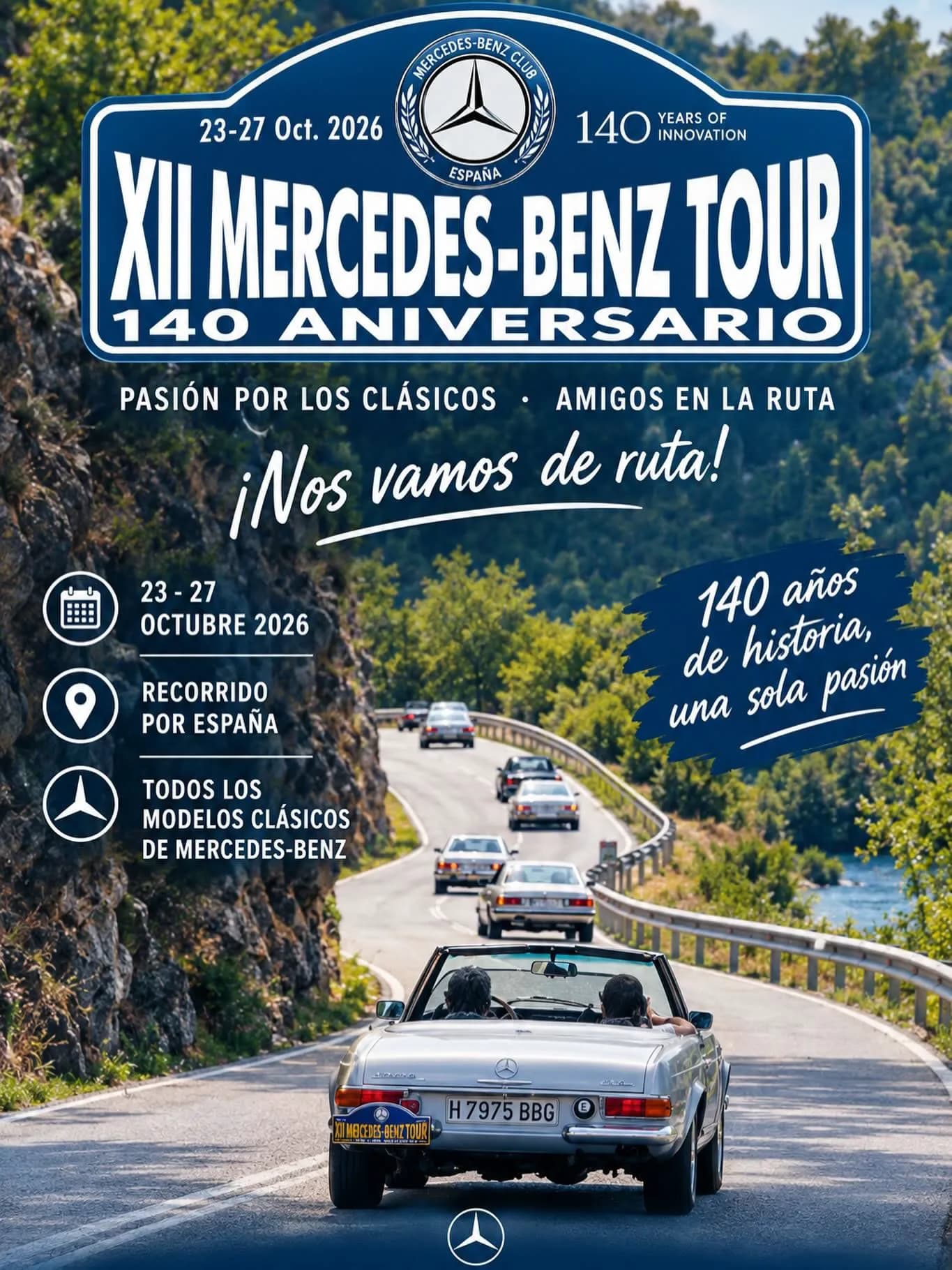 XII Mercedes-Benz Tour 140 Aniversario